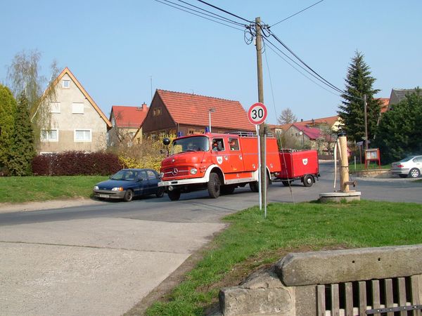 Einsatzübung in Gönnsdorf Herzlich Willkommen bei der Feuerwehr Pappritz